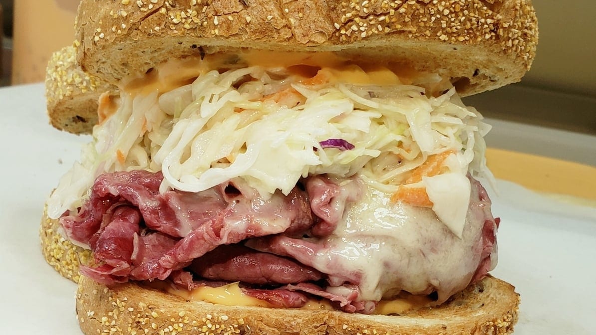 * NY Style Reuben * (Hot).