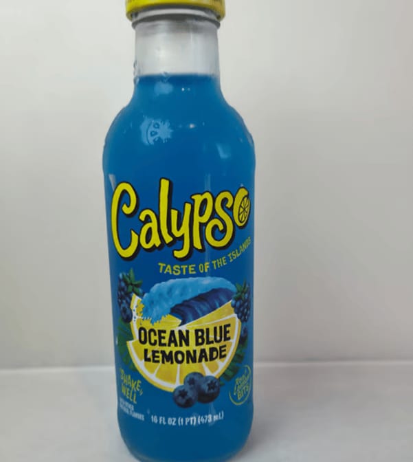 Calypso Ocean Blue Lemonade.