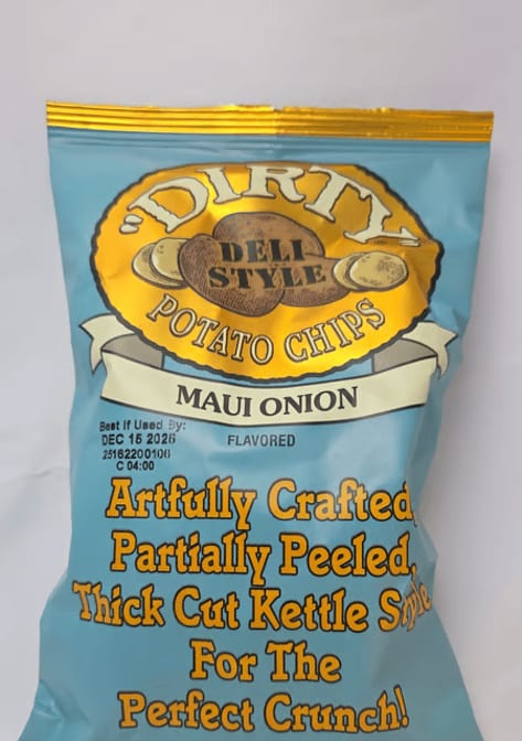 Dirty Potato Chips - Maui Onio.